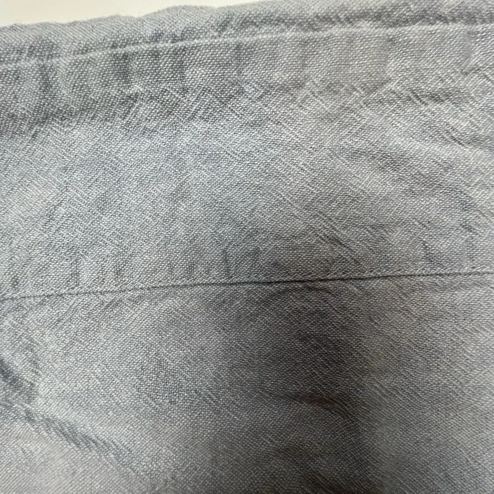 Pottery Barn Light Blue Chambray Lightly Textured Standard Sham 23x17